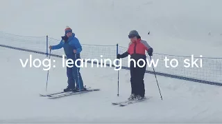 VLOG: Learning How to Ski - First Time Skiing
