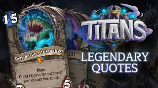 Hearthstone All Legendary Play Sounds, Music, Subtitles! (till Fall of Ulduar)