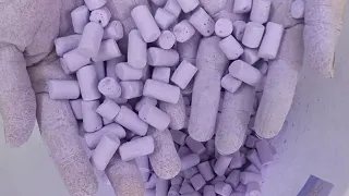 Chalk lovers | Purple 💜 Chalk Breaking|| Colour Chalk Crumbling|| Crunchy| ASMR