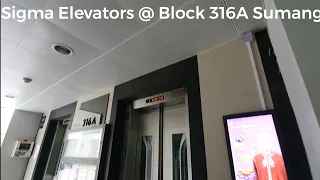 [Punggol Way] Block 316A Sigma Traction Elevators