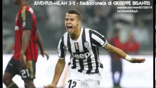 JUVENTUS-MILAN 3-2 - Radiocronaca di Giuseppe Bisantis (6/10/2013) da Radiouno RAI