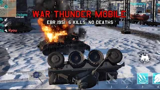 EBR (1951): 6 kills, no deaths - War Thunder mobile