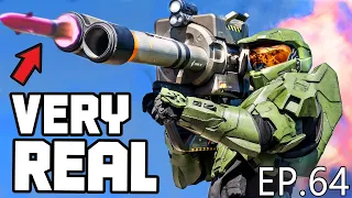 Master Chief Shoots a REAL LIFE Halo Rocket Launcher | Living With Chief Ep.64