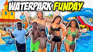SUMMER FUNDAY AT THE WATERPARK THE KIDS WERE SO EXCITED!