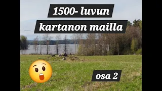 metallinetsintää - 1500-luvun kartanon mailla, osa 2 #metallinetsintä #metaldetecting