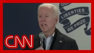 Joe Biden to voter: You're a damn liar, man