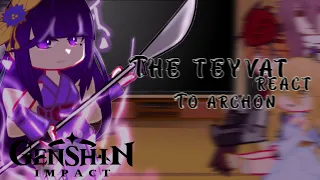 Genshin impact react to Tiktoks || Archon || genshin impact react