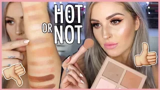 FIRST IMPRESSION REVIEW 🔥 KKW BEAUTY Powder Contour Kits & Swatches!