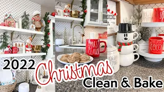 NEW Christmas Clean and Bake With Me 2022 | Christmas Cleaning Motivation