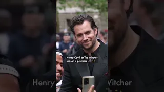 Henry Cavill At The Witcher Premier..