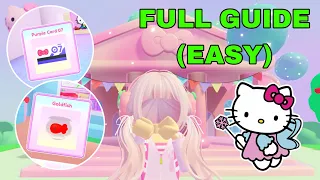 50th ANNIVERSARY MUSEUM FULL GUIDE WITH OBBY | Roblox My Hello Kitty Cafe | Melobnny