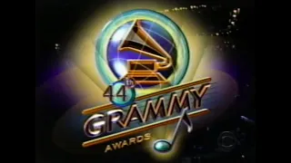 44th Annual Grammy Awards Excerpts Incomplete | Broadcast TV Edit | VHS Format