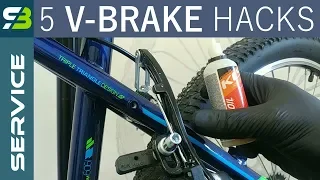 Why Your Cheap Brakes Don't Brake?? 5 Hacks For Max Braking Power On V-Brakes & Calipers.