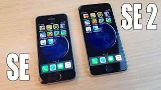 IPHONE SE 2016 VS IPHONE SE 2020 - ТЕСТ СКОРОСТИ И МНОГОЗАДАЧНОСТИ (SPEEDTEST)