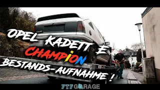 Kadett e gsi Champion - Nach der Abholung die Bestandsaufnahme