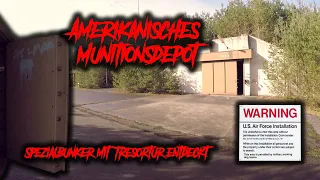 Amerikanisches Munitionsdepot 🏚 Spezialbunker mit Tresor entdeckt 🗝| Lost Place Tour #006