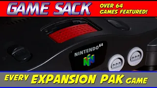 Every Expansion Pak Game for the N64 - Game Sack