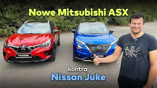Nowe Mitsubishi ASX kontra Nissan Juke