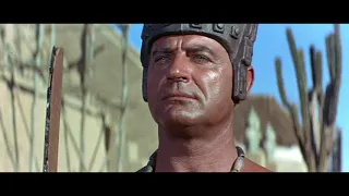 Opening of final battle - Kings of the Sun (1963)