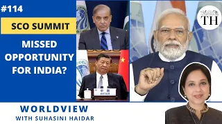 SCO Summit | Missed opportunity for India? | Worldview with Suhasini Haidar | The Hindu
