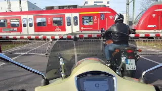 Lieferfahrt mit der Vespa gts 300 - Teil 1