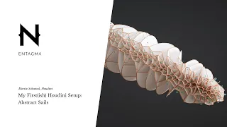 Houdini Tutorial Without VEX: My First(ish) Setup: Abstract Sails