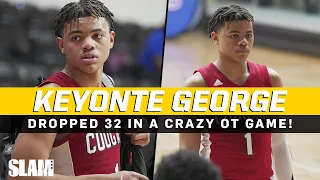 Keyonte George is TUFF! Dropped 32 in an Overtime Thriller 🚨