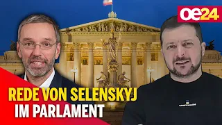 Ukraine-Krieg: Rede von Selenskyj im Parlament