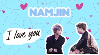 Namjin say " I LOVE YOU " to each other