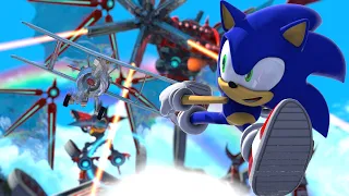 [360° VR] Sonic and Tails vs Egg Dragoon in VR 360 | MEGA X