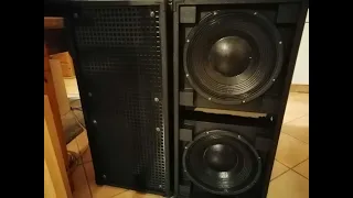 Doppel 12er Neodym PA Subwoofer bauen | Power Dynamics PD12NW | PA Subwoofer Eigenbau