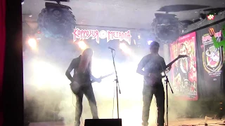 Splatterums - Black Pastor Live In MonaClub, Moscow (Коррозия Металла Support) 28.04.2017
