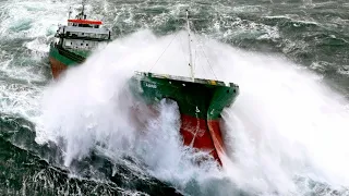 Momente te frikshme te anijeve kunder dallgeve te tmerrshme ! *fakte interesante shqip*