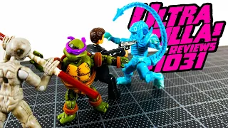 MEGA CONSTRUX HEROES XENOMORPH, TMNT DONATELLO, X-FILES FOX MULDER & GREY ALIEN REVIEW!