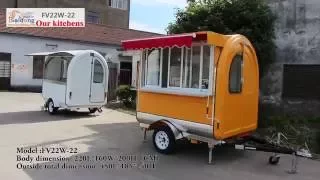 (Model FV22W)--Food Trailer Manufacturer,Australian Food Carts