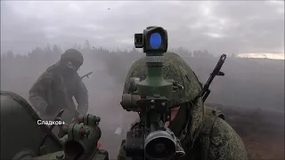 Russian Artillery in Action