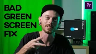 How to: Fix Bad Green Screens In Post UPDATE | Adobe Premiere Pro 2019 Tutorial