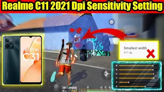 Realme C11 2021 Free Fire DPI+Sensitivity+Headshot Setting