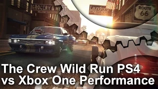 The Crew Wild Run PS4 vs Xbox One Frame-Rate Test