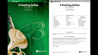 A Dashing Gallop, arr. Patrick Roszell – Score & Sound