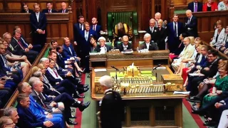 Dennis Skinner tells The Queen to get her skates on!