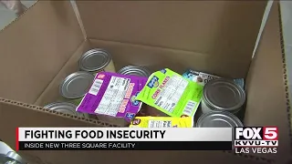 Three Square Food bank opens a new campus in Las Vegas