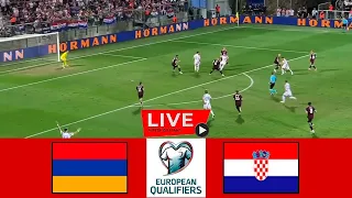 🔴[LIVE] Armenia vs Croatia | 2024 UEFA EURO Qualifiers 2023 | Full Match Streaming