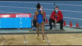 Womens Long Jump Final Torun 2021  - Italy -  Larissa Iapichino