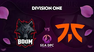 BOOM vs Fnatic Game 2 - DPC SEA Div 1: Tour 2 w/ Lyrical & GoDz