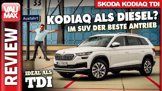Diesel als beste Wahl? Skoda Kodiaq TDI STYLE Facelift ab 2022 | Testfahrt | Kaufberatung | Review
