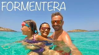 FORMENTERA : day trip to cristal clear and turquoise waters | Drone & GoPro TRAVEL VLOG | June 2022