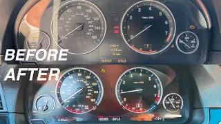 GETTING A NEW INSTRUMENT CLUSTER FOR THE F10 !!! (6WA CLUSTER RETROFIT)