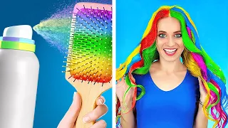 COOLE HAAR-HACKS UND TRICKS FÜR MÄDCHEN || Lustige DIY Beauty-Tipps von 123 GO Like!