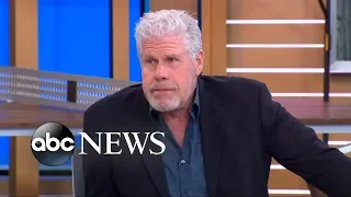 'Sons of Anarchy' star Ron Perlman hilariously shows off his soap opera skills